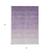 8' X 10' Purple And Lavender Ombre Washable Indoor Outdoor Area Rug