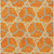 9' X 12' Orange And Blue Geometric Washable Indoor Outdoor Area Rug - Orange, Blue