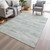 10' X 14' Artichoke Green And Ivory Abstract Washable Indoor Outdoor Area Rug - Artichoke Green, Ivory