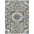8' X 10' Beige And Charcoal Damask Washable Indoor Outdoor Area Rug