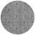 8' Gray Silver And Charcoal Round Floral Washable Indoor Outdoor Area Rug - 608219222772