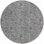 8' Gray Silver And Charcoal Round Floral Washable Indoor Outdoor Area Rug - 608219222772