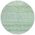 8' Artichoke Green And Beige Round Trellis Washable Indoor Outdoor Area Rug