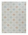 8' X 10' Cream and Beige Geometric Distressed Indoor Outdoor Area Rug