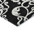 10' X 14' Black And Ivory Damask Washable Indoor Outdoor Area Rug