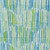 8' X 10' Aqua Teal Blue And Lime Green Abstract Washable Indoor Outdoor Area Rug