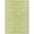 10' X 14' Artichoke Green And Ivory Abstract Washable Indoor Outdoor Area Rug