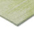 10' X 14' Artichoke Green And Ivory Abstract Washable Indoor Outdoor Area Rug