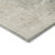 9' X 12' Beige Taupe And Ivory Abstract Washable Indoor Outdoor Area Rug
