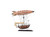 Steampunk Airship Model with Crows Nest - 4512822909837