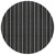 8' Black And Ivory Round Striped Washable Indoor Outdoor Area Rug - 608219169039