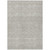 9' X 12' Beige And Ivory Chevron Washable Indoor Outdoor Area Rug