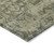 10' X 14' Olive Green Oriental Washable Indoor Outdoor Area Rug
