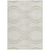 10' X 14' Ivory Beige And Taupe Abstract Washable Indoor Outdoor Area Rug