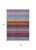 9' X 12' Lavender Blush And Blue Striped Washable Indoor Outdoor Area Rug