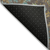 9' X 12' Brown Aqua and Gold Paisley Washable Non Skid Indoor Outdoor Area Rug