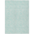 10' X 14' Aqua And Ivory Geometric Washable Indoor Outdoor Area Rug