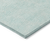 10' X 14' Aqua And Ivory Geometric Washable Indoor Outdoor Area Rug