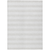 8' X 10' Ivory Striped Washable Indoor Outdoor Area Rug
