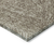 10' X 14' Chocolate And Beige Abstract Washable Indoor Outdoor Area Rug