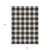 10' X 14' Black And Gray Plaid Washable Indoor Outdoor Area Rug