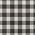 10' X 14' Black And Gray Plaid Washable Indoor Outdoor Area Rug