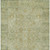 8' X 10' Sage Green And Brown Oriental Washable Indoor Outdoor Area Rug