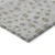 9' X 12' Taupe Green And Ivory Abstract Washable Indoor Outdoor Area Rug