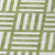9' X 12' Olive Green And Ivory Geometric Washable Indoor Outdoor Area Rug