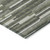 10' X 14' Olive Green Gray And Ivory Striped Washable Indoor Outdoor Area Rug