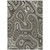 9' X 12' Gray And Ivory Geometric Washable Indoor Outdoor Area Rug - Gray, Ivory