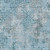 8' X 10' Teal Blue Aqua And Gray Floral Washable Indoor Outdoor Area Rug - Teal Blue, Aqua, Gray