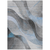 9' X 12' Sky Blue Gray And Silver Abstract Washable Indoor Outdoor Area Rug