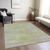 10' X 14' Sage And Artichoke Green Abstract Washable Indoor Outdoor Area Rug
