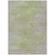 10' X 14' Sage And Artichoke Green Abstract Washable Indoor Outdoor Area Rug