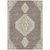 10' X 14' Taupe Gray And Ivory Oriental Washable Indoor Outdoor Area Rug