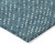 8' X 10' Teal Blue Gray And Ivory Polka Dot Washable Indoor Outdoor Area Rug - Teal Blue, Gray, Ivory