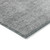 9' X 12' Gray And Silver Abstract Washable Indoor Outdoor Area Rug