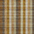 8' X 10' Wheat Ivory And Brown Plaid Washable Indoor Outdoor Area Rug