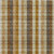 8' X 10' Wheat Ivory And Brown Plaid Washable Indoor Outdoor Area Rug