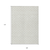 9' X 12' Ivory And Beige Geometric Washable Indoor Outdoor Area Rug