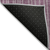 10' X 14' Eggplant And Ivory Geometric Washable Indoor Outdoor Area Rug