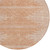 8' Salmon And Ivory Round Abstract Washable Indoor Outdoor Area Rug