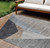 10' X 14' Taupe Beige And Gray Abstract Washable Indoor Outdoor Area Rug - 608219139032