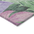 8' X 10' Sage And Mint Green Floral Washable Indoor Outdoor Area Rug