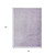 8' X 10' Lavender And Silver Abstract Washable Indoor Outdoor Area Rug