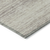 9' X 12' Taupe And Beige Striped Washable Indoor Outdoor Area Rug