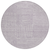 8' Lavender And Ivory Round Geometric Washable Indoor Outdoor Area Rug