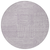8' Lavender And Ivory Round Geometric Washable Indoor Outdoor Area Rug
