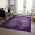 8' X 10' Purple Washable Non Skid Indoor Outdoor Area Rug
